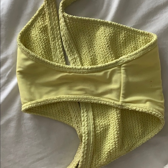 Yellow Cheeky Swim Bottoms - Picture 4 of 4